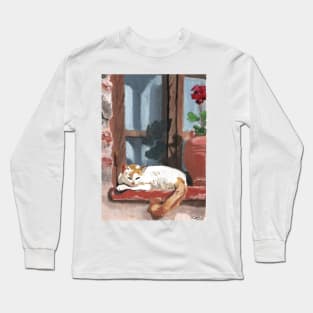 Sleeping cat Long Sleeve T-Shirt